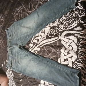 PERFECT CONDITION MENS EXPRESS STRETCH + SKINNY JEANS SZ 34×30